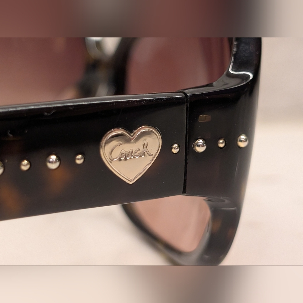 Coach Sunglasses - Brown Tortoise GUC - Picture 7 of 15